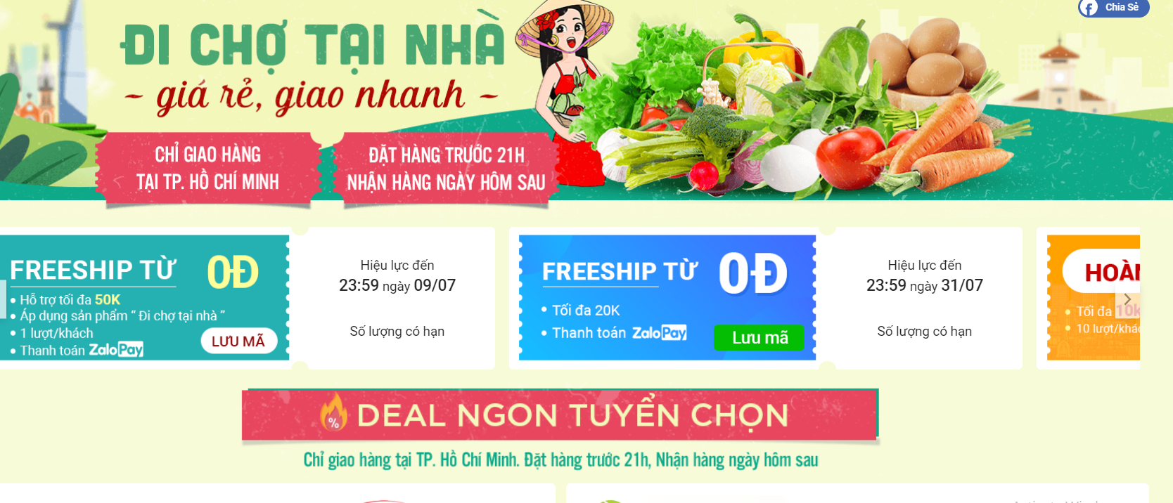 E-commerce platforms strengthen supply of goods for Ho Chi Minh city